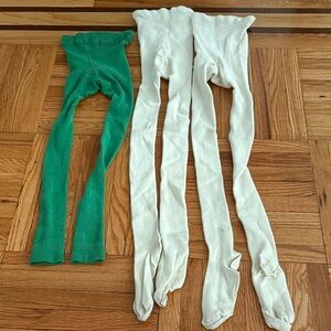 Lot of three Hannah Andersson Tights size 6/7